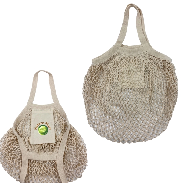 Cotton Market Tote Bag - Cotton Market Tote Bag - Image 2 of 3