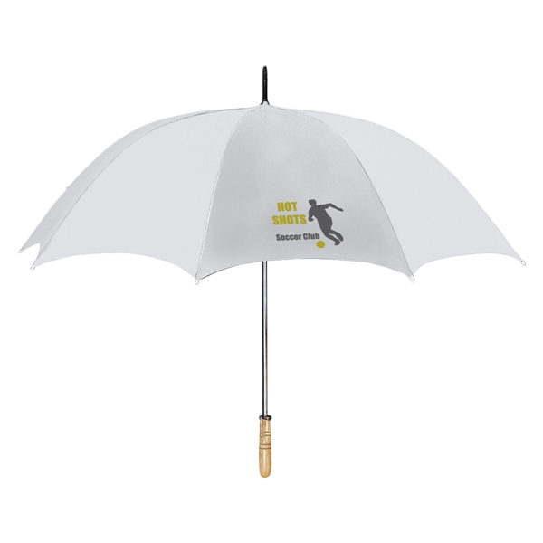 60" Arc Golf Umbrella With 100% RPET Canopy - 60" Arc Golf Umbrella With 100% RPET Canopy - Image 13 of 15