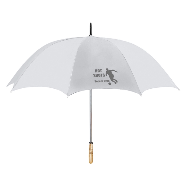 60" Arc Golf Umbrella With 100% RPET Canopy - 60" Arc Golf Umbrella With 100% RPET Canopy - Image 14 of 15