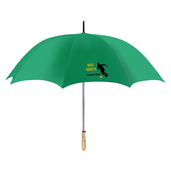 60" Arc Golf Umbrella With 100% RPET Canopy - 60" Arc Golf Umbrella With 100% RPET Canopy - Image 8 of 15