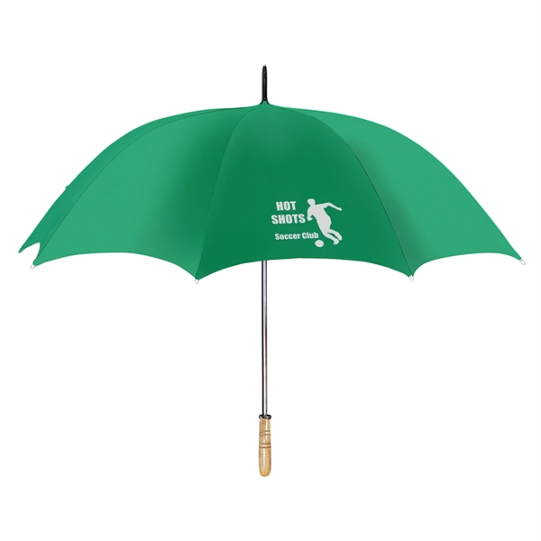 60" Arc Golf Umbrella With 100% RPET Canopy - 60" Arc Golf Umbrella With 100% RPET Canopy - Image 9 of 15