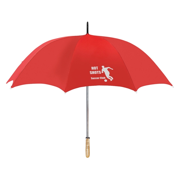 60" Arc Golf Umbrella With 100% RPET Canopy - 60" Arc Golf Umbrella With 100% RPET Canopy - Image 12 of 15