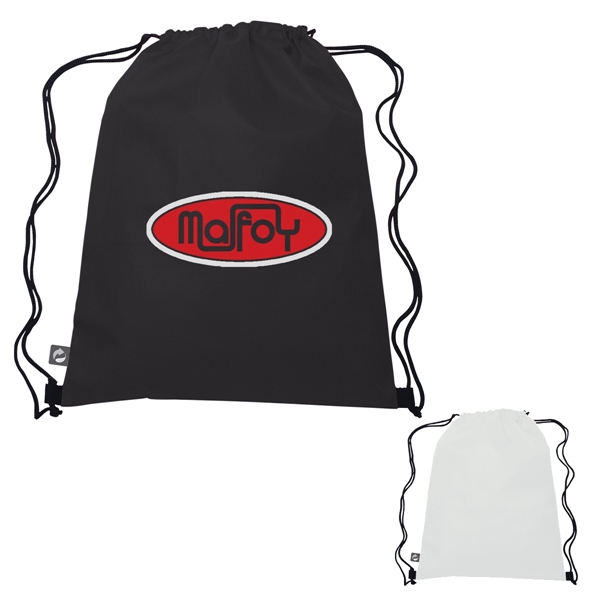 PLA Non-Woven Drawstring Bag - PLA Non-Woven Drawstring Bag - Image 0 of 6