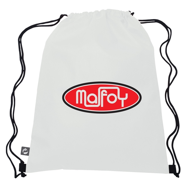 PLA Non-Woven Drawstring Bag - PLA Non-Woven Drawstring Bag - Image 2 of 6
