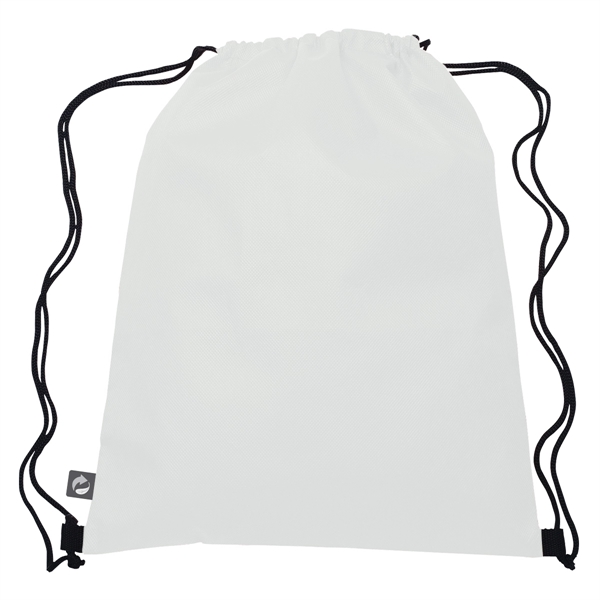 PLA Non-Woven Drawstring Bag - PLA Non-Woven Drawstring Bag - Image 1 of 6