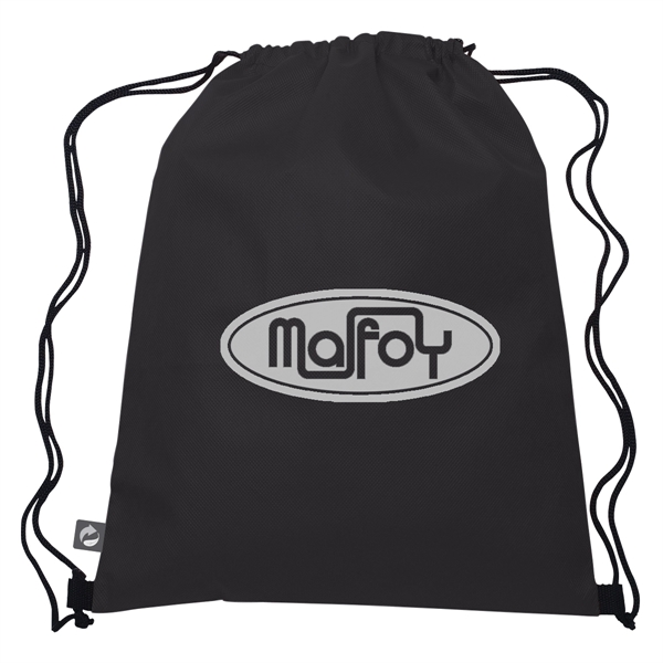 PLA Non-Woven Drawstring Bag - PLA Non-Woven Drawstring Bag - Image 4 of 6