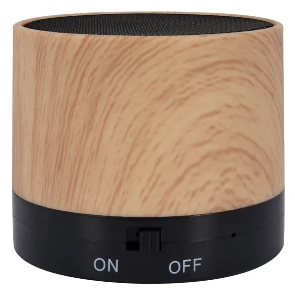 Allegro Wood Grain Wireless Speaker - Allegro Wood Grain Wireless Speaker - Image 4 of 4