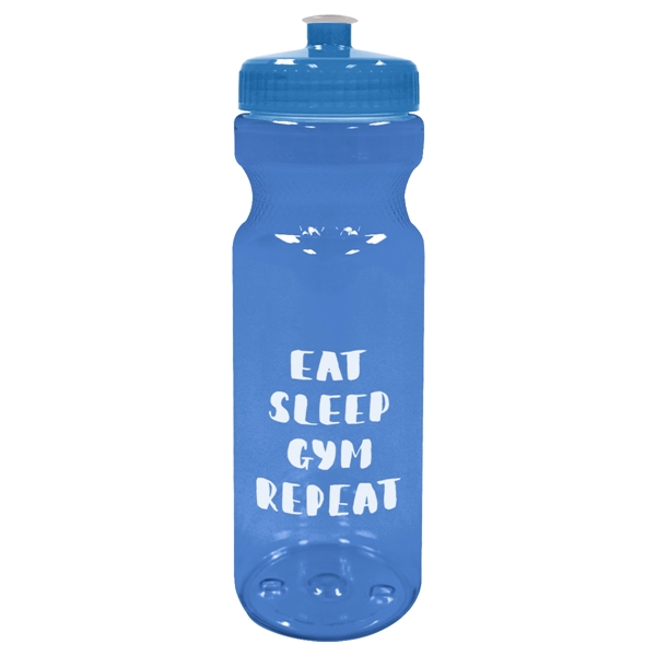 28 Oz. Poly-Clear Fitness Bottle - 28 Oz. Poly-Clear Fitness Bottle - Image 1 of 18