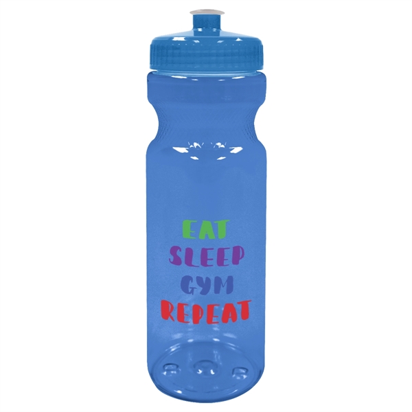 28 Oz. Poly-Clear Fitness Bottle - 28 Oz. Poly-Clear Fitness Bottle - Image 2 of 18