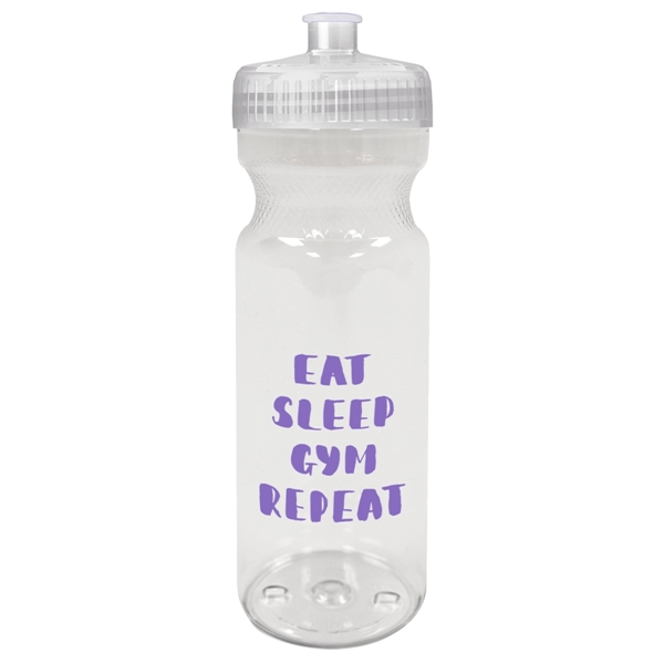 28 Oz. Poly-Clear Fitness Bottle - 28 Oz. Poly-Clear Fitness Bottle - Image 5 of 18