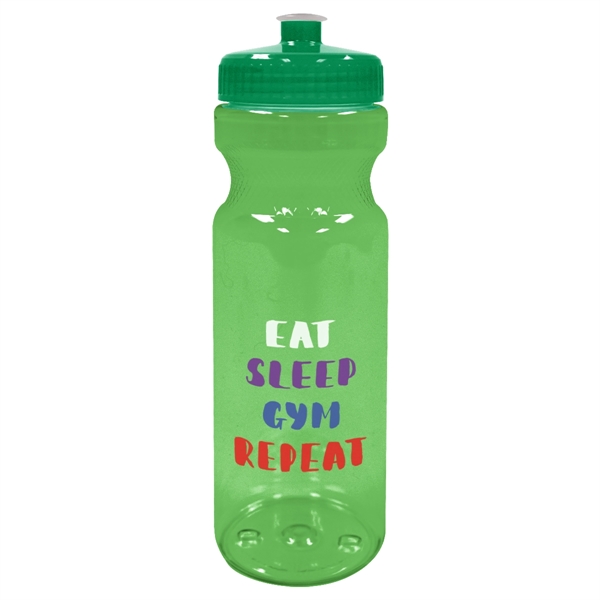 28 Oz. Poly-Clear Fitness Bottle - 28 Oz. Poly-Clear Fitness Bottle - Image 7 of 18