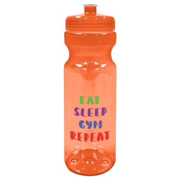 28 Oz. Poly-Clear Fitness Bottle - 28 Oz. Poly-Clear Fitness Bottle - Image 12 of 18