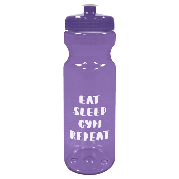28 Oz. Poly-Clear Fitness Bottle - 28 Oz. Poly-Clear Fitness Bottle - Image 14 of 18