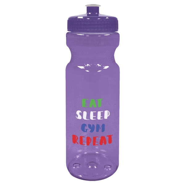 28 Oz. Poly-Clear Fitness Bottle - 28 Oz. Poly-Clear Fitness Bottle - Image 15 of 18