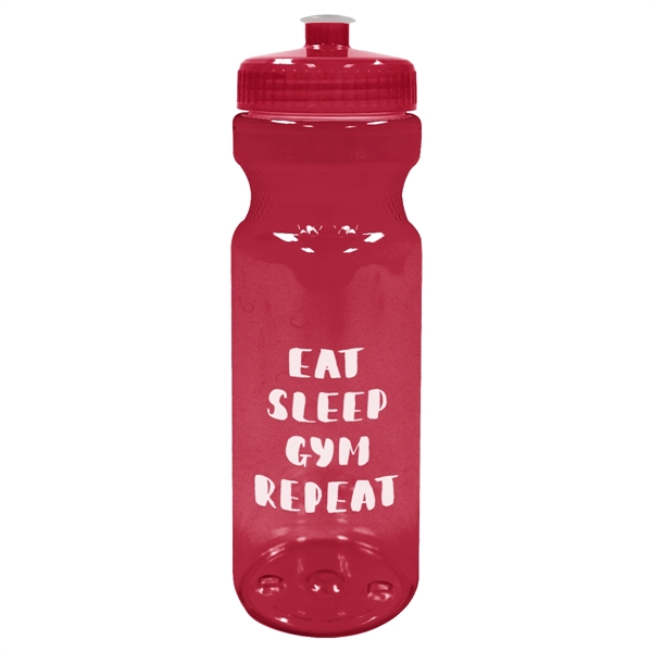28 Oz. Poly-Clear Fitness Bottle - 28 Oz. Poly-Clear Fitness Bottle - Image 17 of 18