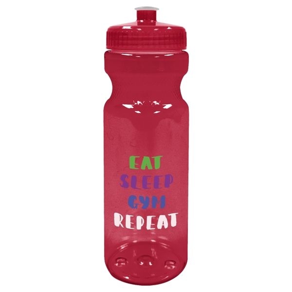 28 Oz. Poly-Clear Fitness Bottle - 28 Oz. Poly-Clear Fitness Bottle - Image 18 of 18