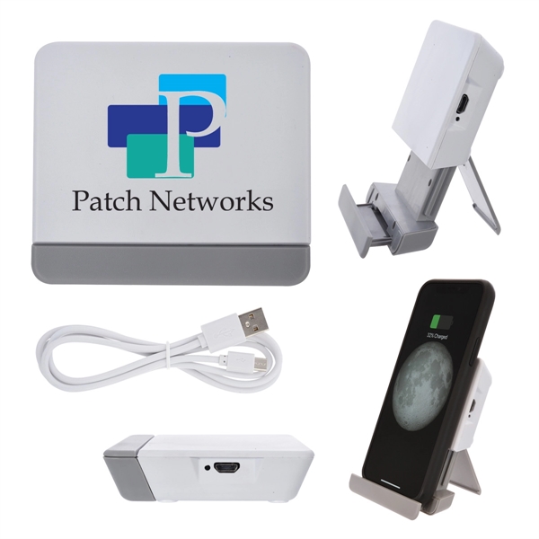 Compact Wireless Charging Pad & Stand - Compact Wireless Charging Pad & Stand - Image 3 of 4
