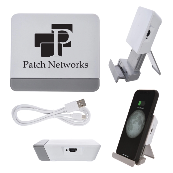 Compact Wireless Charging Pad & Stand - Compact Wireless Charging Pad & Stand - Image 4 of 4