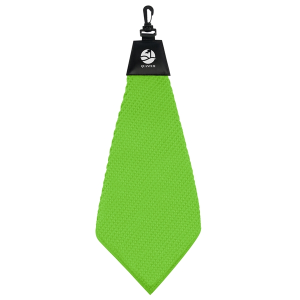 Grip Dry Waffle Golf Towel - Grip Dry Waffle Golf Towel - Image 4 of 10
