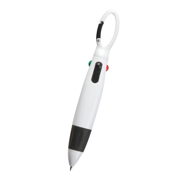 Quatro Carabiner Pen - Quatro Carabiner Pen - Image 0 of 7
