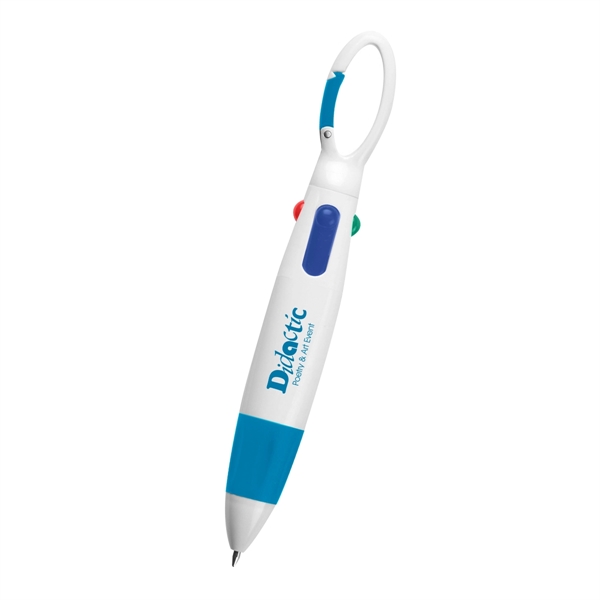 Quatro Carabiner Pen - Quatro Carabiner Pen - Image 3 of 7