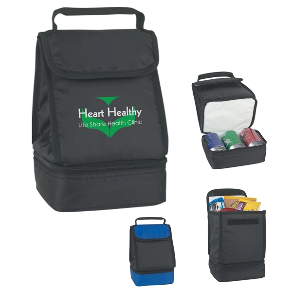 Dual Compartment Lunch Bag - Dual Compartment Lunch Bag - Image 0 of 8