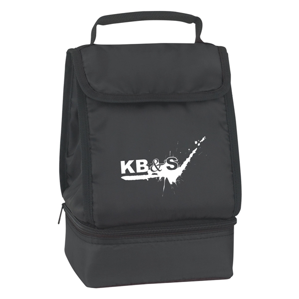 Dual Compartment Lunch Bag - Dual Compartment Lunch Bag - Image 1 of 8