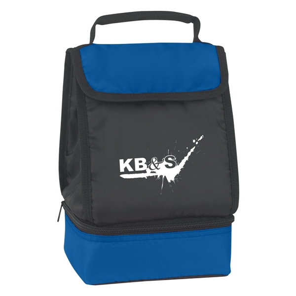 Dual Compartment Lunch Bag - Dual Compartment Lunch Bag - Image 2 of 8
