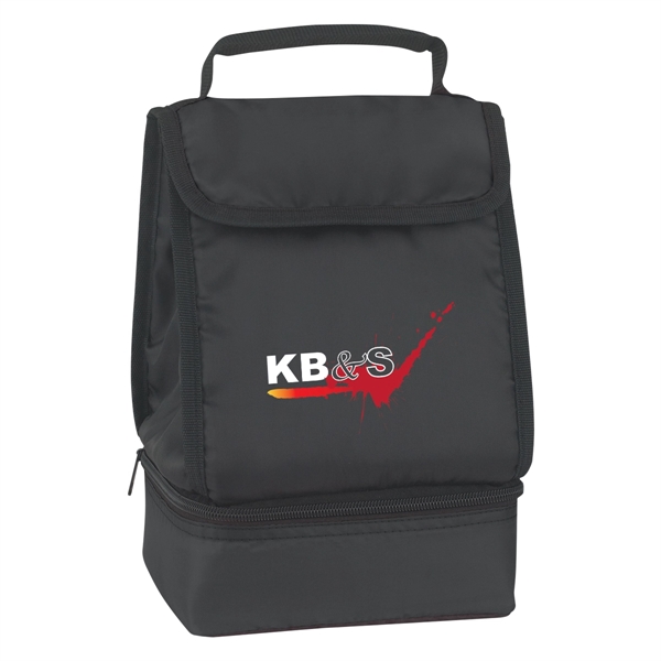 Dual Compartment Lunch Bag - Dual Compartment Lunch Bag - Image 3 of 8