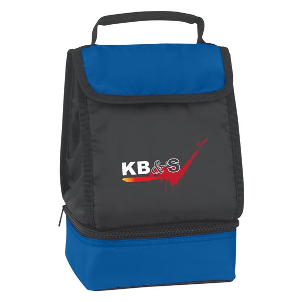 Dual Compartment Lunch Bag - Dual Compartment Lunch Bag - Image 4 of 8