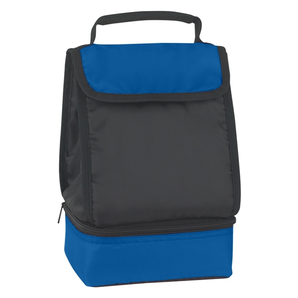 Dual Compartment Lunch Bag - Dual Compartment Lunch Bag - Image 6 of 8