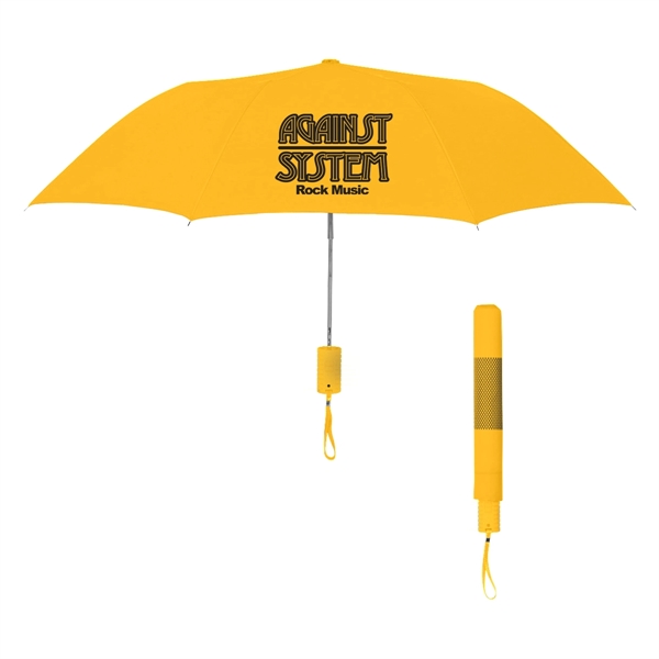 42" Arc Neon Telescopic Folding Umbrella - 42" Arc Neon Telescopic Folding Umbrella - Image 4 of 12
