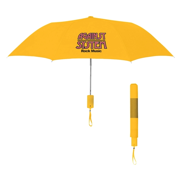 42" Arc Neon Telescopic Folding Umbrella - 42" Arc Neon Telescopic Folding Umbrella - Image 8 of 12