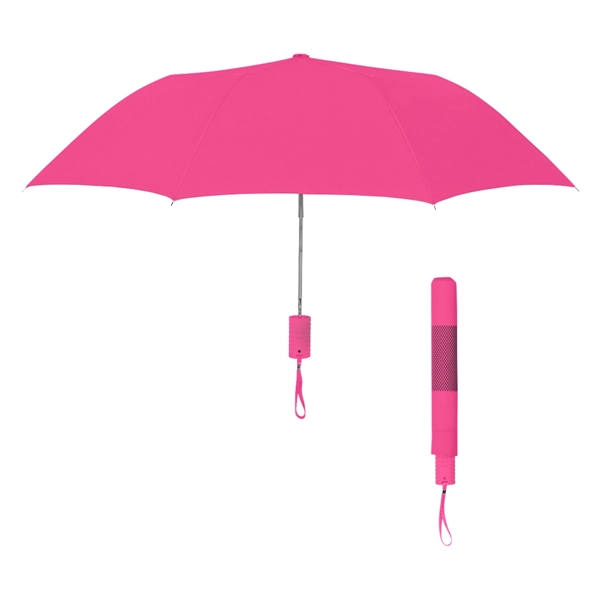 42" Arc Neon Telescopic Folding Umbrella - 42" Arc Neon Telescopic Folding Umbrella - Image 11 of 12