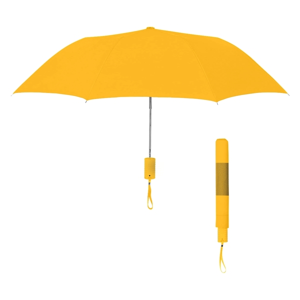 42" Arc Neon Telescopic Folding Umbrella - 42" Arc Neon Telescopic Folding Umbrella - Image 12 of 12