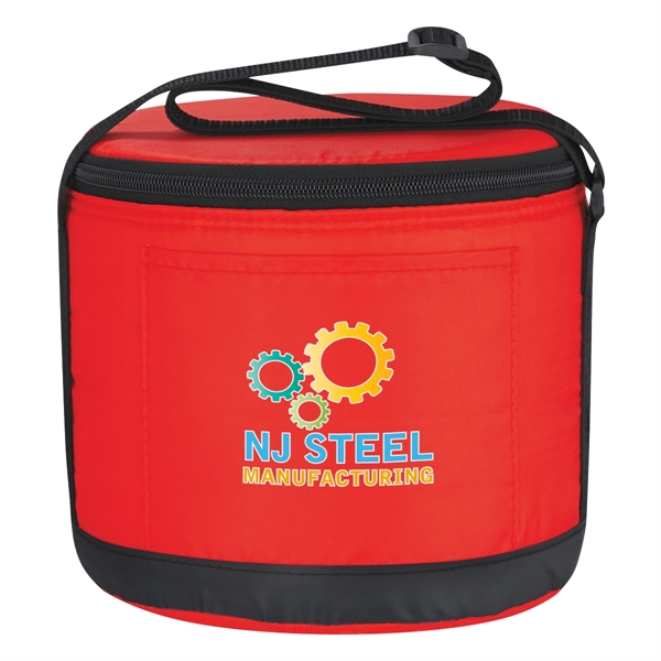 Cans-To-Go Round Cooler Bag - Cans-To-Go Round Cooler Bag - Image 9 of 16