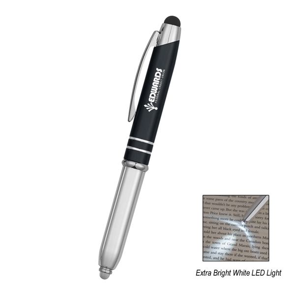 Ballpoint Stylus Pen With Light - Ballpoint Stylus Pen With Light - Image 1 of 12