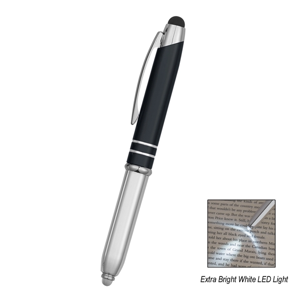 Ballpoint Stylus Pen With Light - Ballpoint Stylus Pen With Light - Image 4 of 12