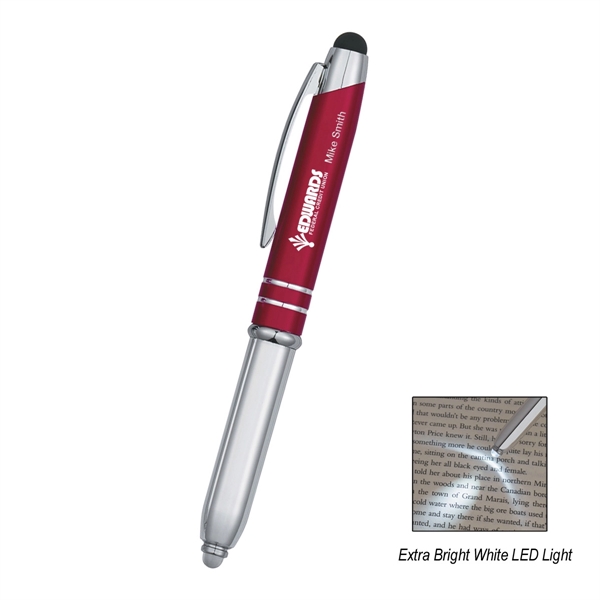 Ballpoint Stylus Pen With Light - Ballpoint Stylus Pen With Light - Image 10 of 12