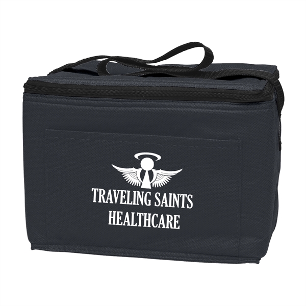 Non-Woven Six Pack Cooler Bag - Non-Woven Six Pack Cooler Bag - Image 2 of 17