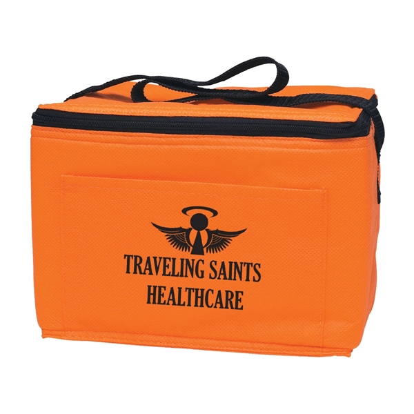 Non-Woven Six Pack Cooler Bag - Non-Woven Six Pack Cooler Bag - Image 8 of 17