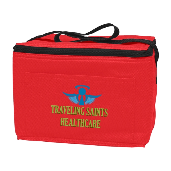 Non-Woven Six Pack Cooler Bag - Non-Woven Six Pack Cooler Bag - Image 14 of 17