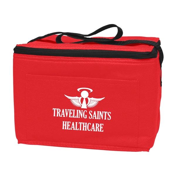 Non-Woven Six Pack Cooler Bag - Non-Woven Six Pack Cooler Bag - Image 15 of 17