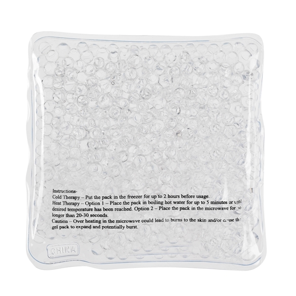 Square Gel Beads Hot/Cold Pack - Square Gel Beads Hot/Cold Pack - Image 10 of 26