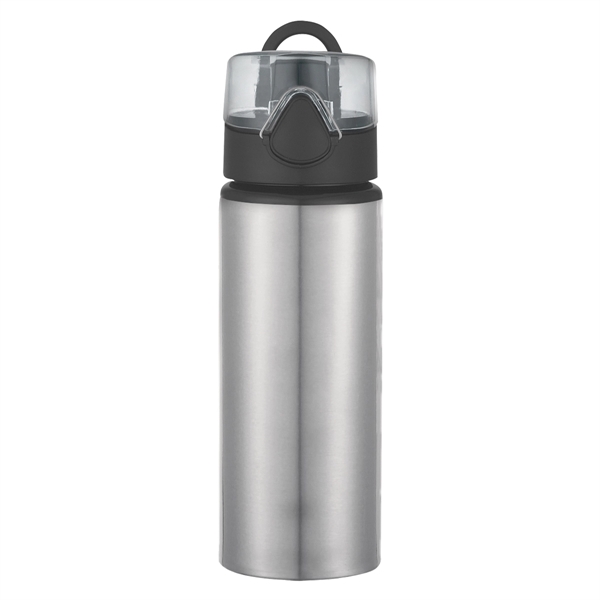 25 Oz. Aluminum Sports Bottle With Flip-Top Lid - 25 Oz. Aluminum Sports Bottle With Flip-Top Lid - Image 6 of 6
