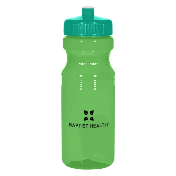 24 Oz. Poly-Clear Fitness Bottle - 24 Oz. Poly-Clear Fitness Bottle - Image 13 of 42
