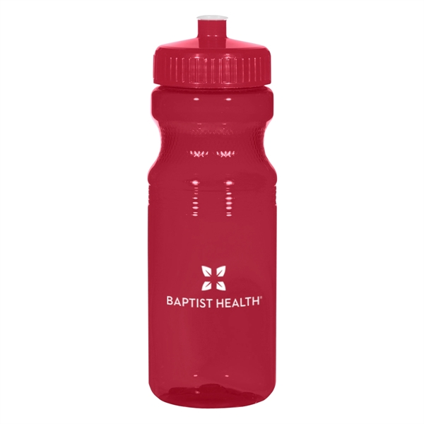 24 Oz. Poly-Clear Fitness Bottle - 24 Oz. Poly-Clear Fitness Bottle - Image 22 of 42