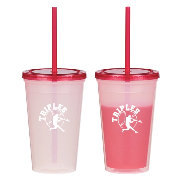 16 Oz. Econo Color Changing Tumbler - 16 Oz. Econo Color Changing Tumbler - Image 5 of 6
