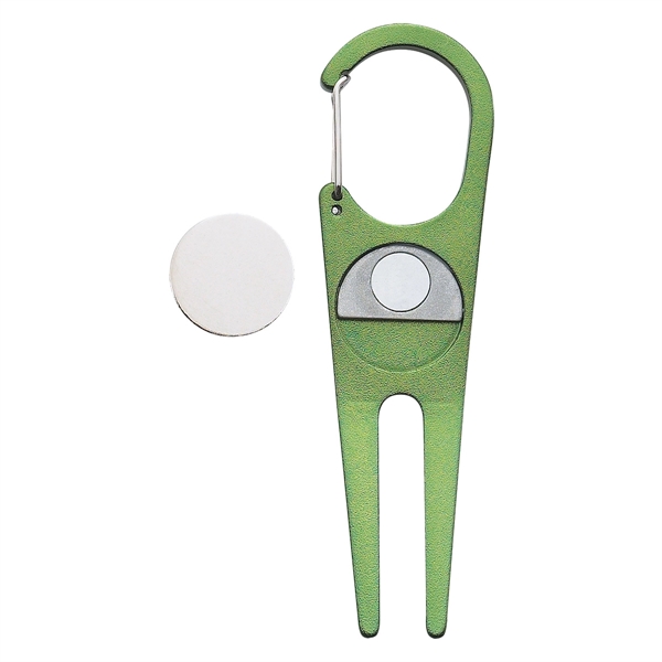 Aluminum Divot Tool With Ball Marker - Aluminum Divot Tool With Ball Marker - Image 11 of 17