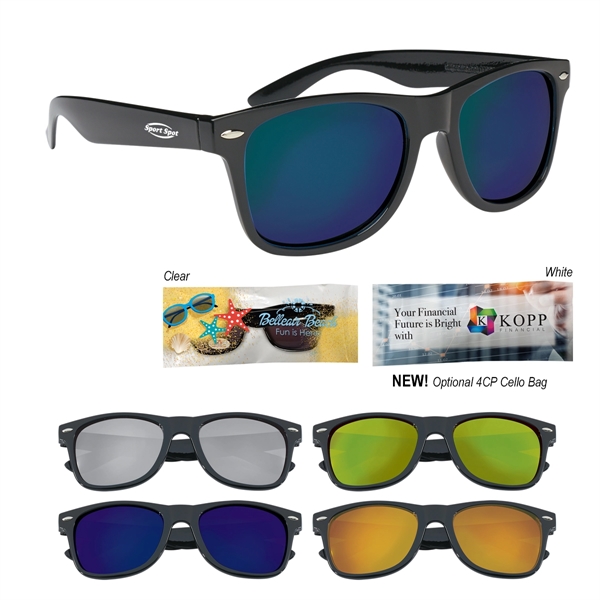 Mirrored Malibu Sunglasses - Mirrored Malibu Sunglasses - Image 0 of 17